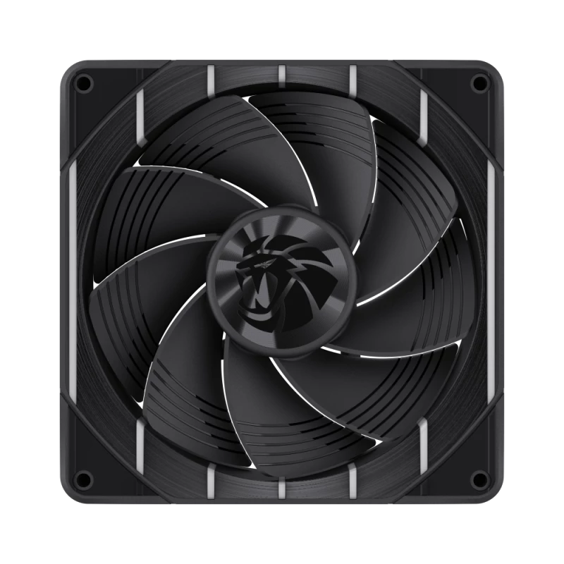 GAMEMAX TORNADO T14 ARGB-R 140mm skriňový ventilátor - čierny