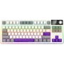 LORGAR KBP70TKLW, bezdrôtová TKL mechanická herná klávesnica Pro, béžová, EN-layout