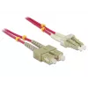 InfiniBand/sklenené vlákno kábel DeLOCK LC - SC 84681 2 m