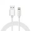 Savio Cl-193 USB kábel USB 2.0 2 m USB A USB C/Lightning biely