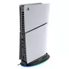 Chladiaci stojan SUBSONIC SA5656 pre PS5 a PS5 slim s LED osvetlením, multi-ventilátorové chladenie, napájaný cez USB