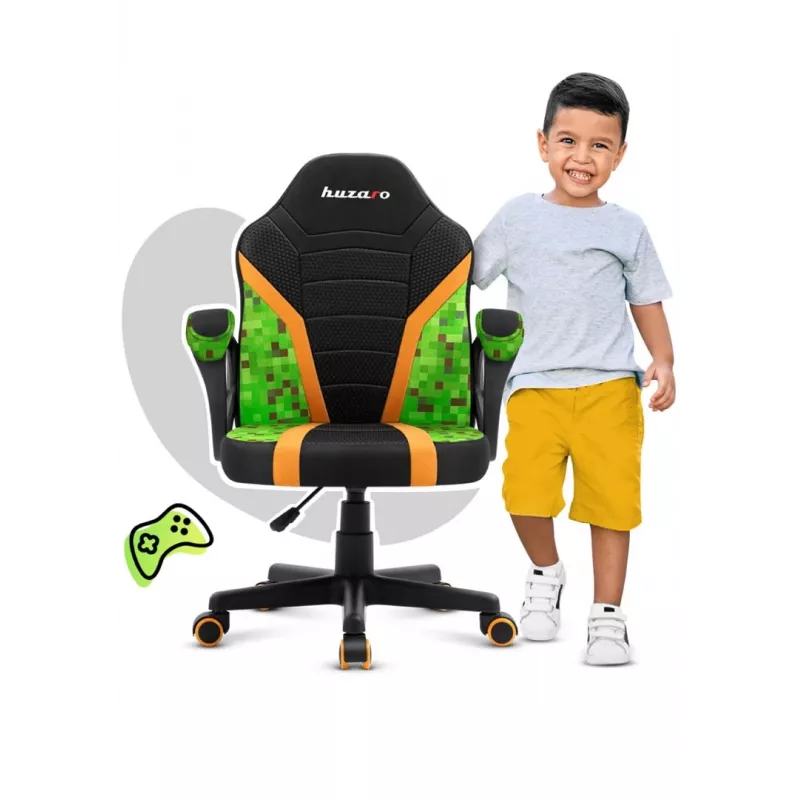 Herná stolička pre deti Huzaro Ranger 1.0 Pixel Mesh