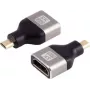 HDMI-D adaptér ShiverPeaks 10-01058 — kovový konektor, podporuje až 8K