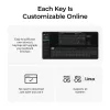 Mechanická klávesnica Keychron V3 Ultra 8K – QWERTY, Bluetooth & kábel, RGB, čierna
