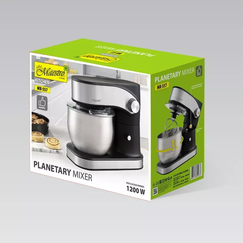 Kuchynský robot Maestro MR-557, 3 l misa, 1200 W motor