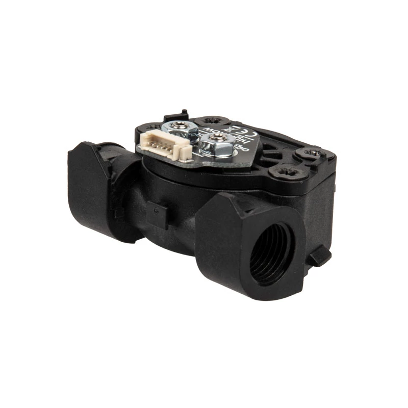 Aqua-Computer prietokový senzor high flow LT G1/4 — čierny, G1/4 pripojenie, 51×42×30 mm