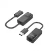 Sieťový kábel UNITEK Y-UE01001 dok/port replikátor USB 3.0 60 m čierny