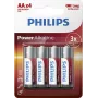 Jednorazová batéria Philips Power Alkaline Battery LR6P4B/10