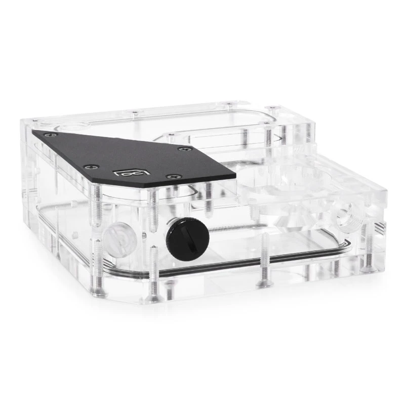 Expanzná nádržka Alphacool 15075 akryl čierna transparentná 120 mm