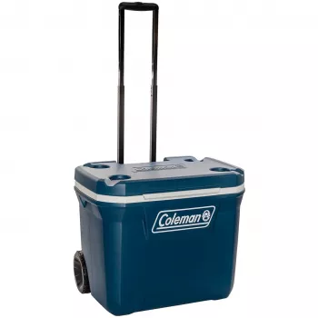 Coleman 50QT Xtreme kolieskový chladič, modrá, plast, polyuretán (PU), čierna, 47 l, 113 kg
