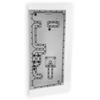 Distroplate Phanteks NV9 Stealkey D-RGB biela