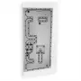 Distroplate Phanteks NV9 Stealkey D-RGB biela