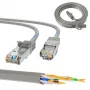 LAN patch kábel Extralink Cat.5e UTP 2 m, RJ-45 na RJ-45, sivý