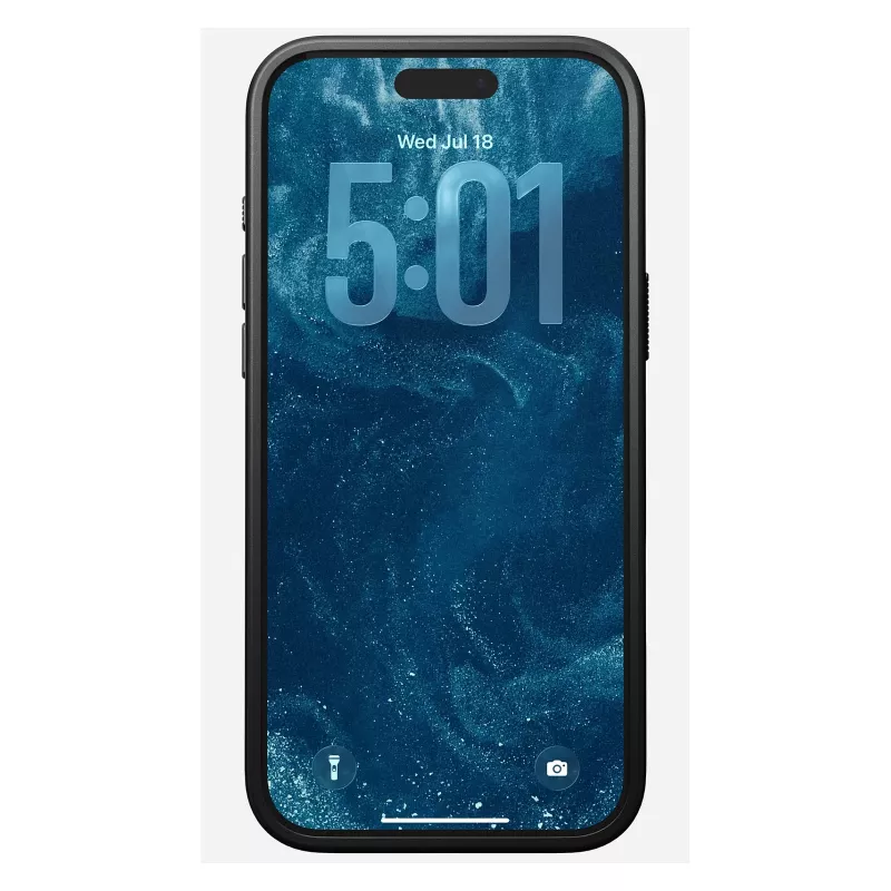 Kožené puzdro Nomad Modern pre iPhone 17 Pro Max (6,9 palcov) – bordová, koža+TPU+PC