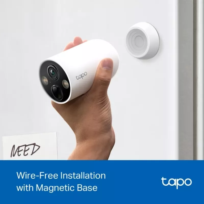 TP-Link Tapo smart bezdrôtová bezpečnostná kamera, balenie 2 ks