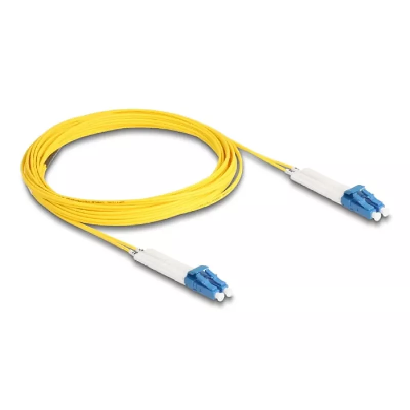 Optické vlákno kábel DeLOCK 88073 LC Duplex na LC Duplex OS2 5 m