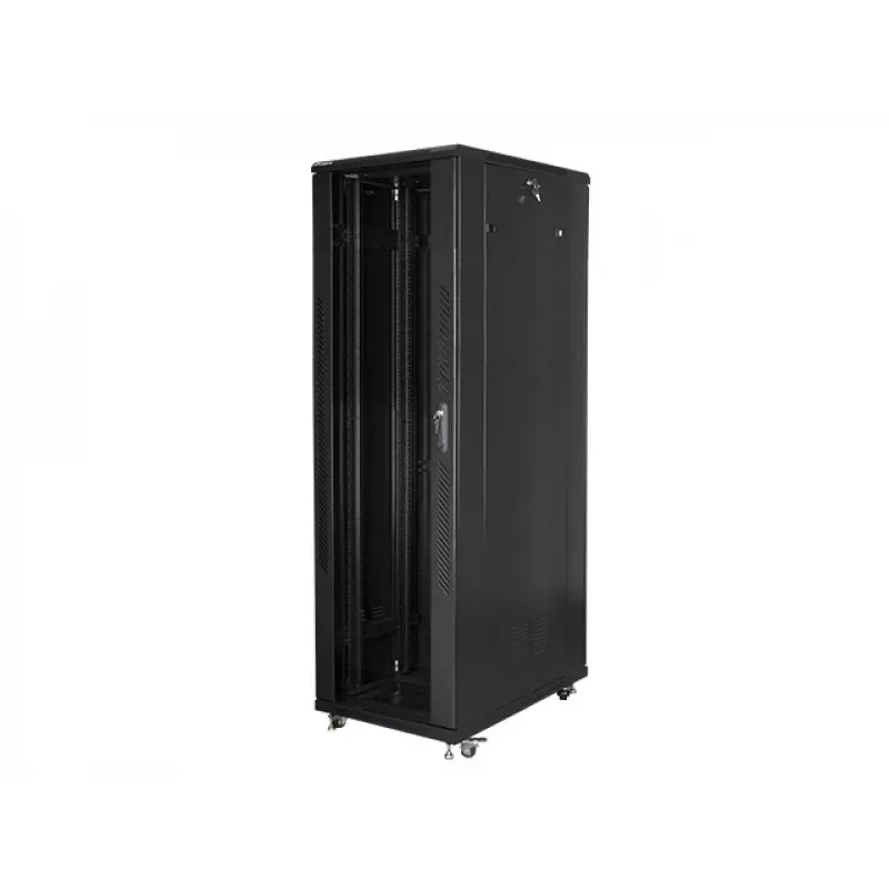 Lanberg | 19-palcová voľne stojaca rack skriňa 42U/800x1000 (Flat Pack) | FF01-8042-12B | čierna