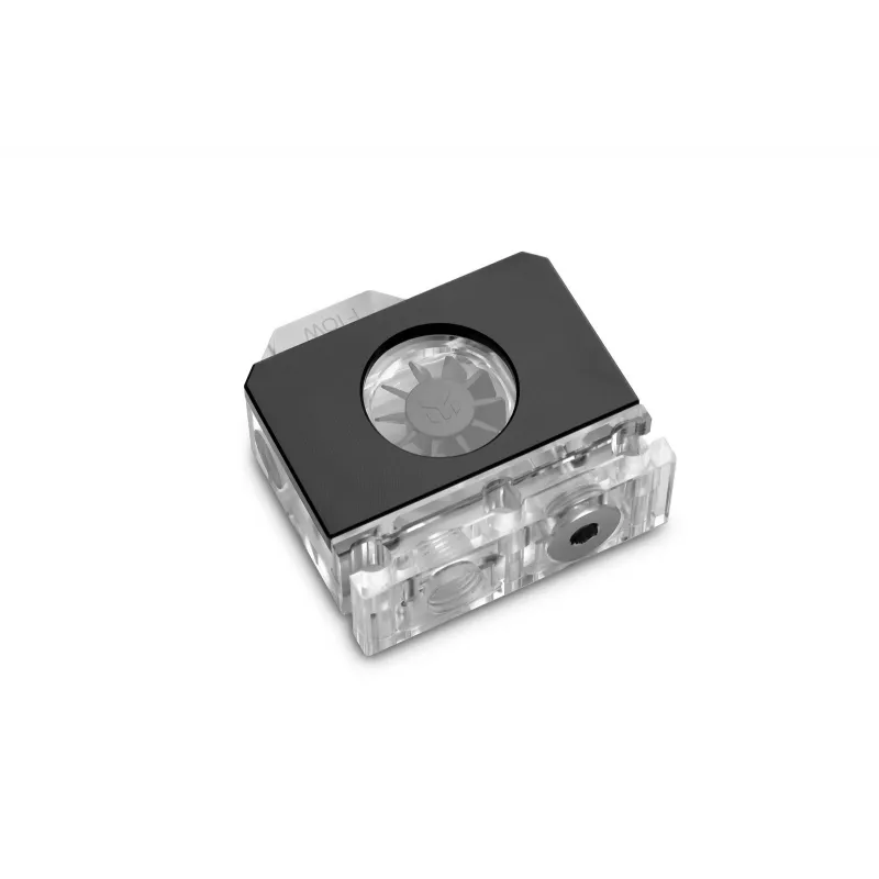 Indikátor prietoku EK Water Blocks čierna transparentná 1/4 palca