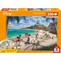 Thomas Kinkade Studios: Disney - Mickey & Minnie in Florida, puzzle 200 dielikov