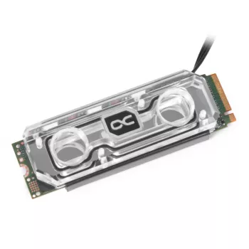 Alphacool HDX Apex M.2 2280 SSD vodný chladič, akryl aRGB