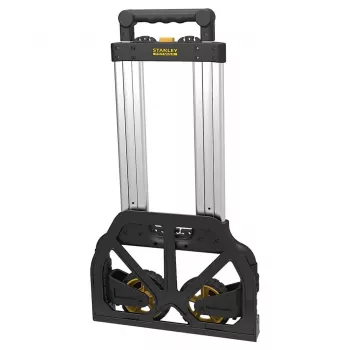 Skladací transportný vozík STANLEY FXWT-705-SP — rudlík, hliníkový rám, nosnosť 70 kg, skladací, 2 kolesá