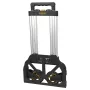 Skladací transportný vozík STANLEY FXWT-705-SP — rudlík, hliníkový rám, nosnosť 70 kg, skladací, 2 kolesá