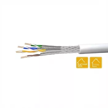 Ethernet inštalačný kábel Draka Cat.7 S/FTP UCH74P100 100 m