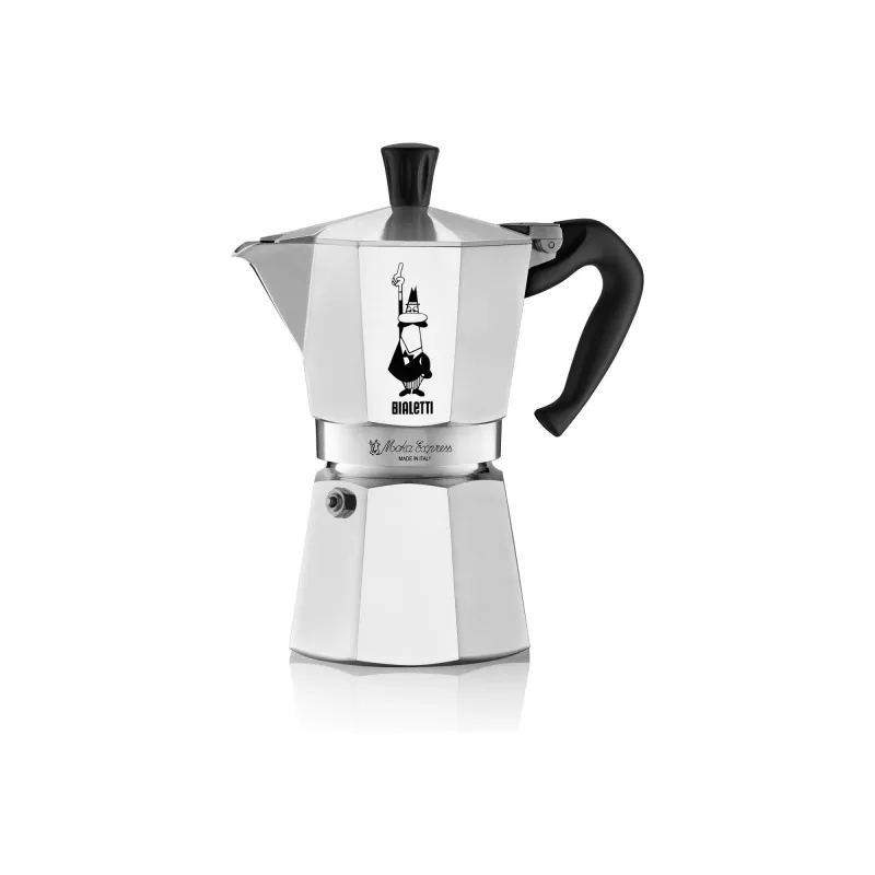 Bialetti Moka Express moka kanvica 0,3 L hliník, čierna
