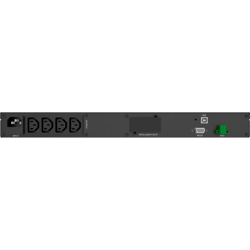 PowerWalker VI 500 R1U UPS (neprerušiteľný zdroj napájania) Line-Interactive 0,5 kVA 300 W 4 AC výstupy