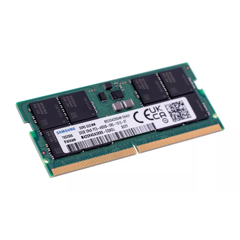 Samsung – DDR5 – Modul – 32 GB – SO DIMM 262-PIN – 4800 MHz / PC5-38400 CL40 1.1 V