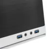SilverStone SUGO SG13 - Desktop - Mini-DTX - bez napájacieho zdroja (AT / PS/2) - čierna, biela - USB/Audio (SST-SG13WB-Q)