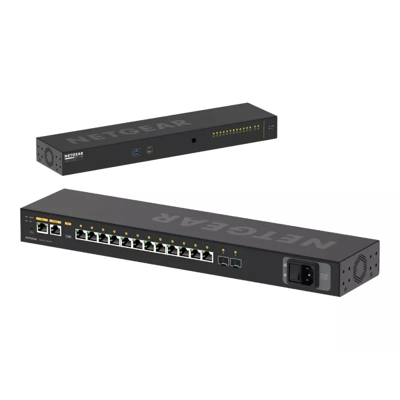 NETGEAR M4250-12M2XF Managed L2/L3 2.5G Ethernet 1U čierny