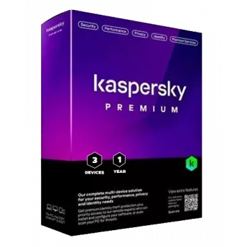 Kaspersky Premium + zákaznícka podpora | 3 zariadenia | 1 rok | EÚ