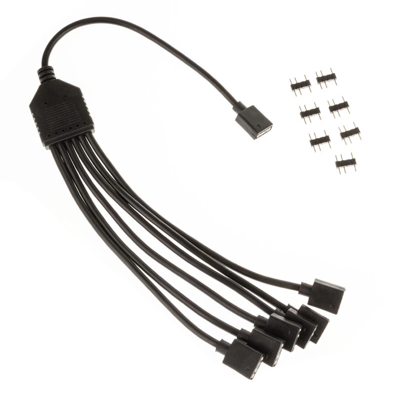 ARGB 1-na-6 rozbočovací kábel 30 cm od Kolink PGW-AC-KOL-081