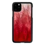 Puzdro na smartfón iKins pre iPhone 11 Pro Max – pink lake s čiernym okrajom