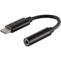 ShiverPeaks BASIC-S BS14-05021 digitálny audio adaptér, USB-C samec na 3,5 mm jack samica