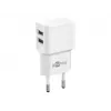 Goobay 44952 nabíjačka pre mobilné zariadenia interiérová biela (44952)