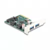 DeLOCK PCI Express x4 karta na 2 x externé USB 10 Gbit/s Type-A konektor samica Low Profile