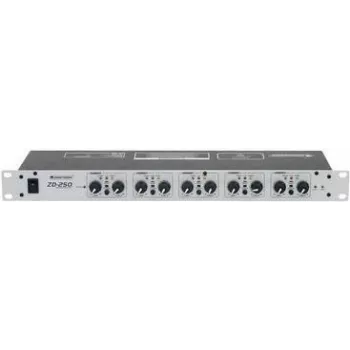 Mixážny pult Omnitronic ZD-250 5-kanálový, 19-palcový rack