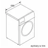 Práčka s predným plnením Bosch WGE02201PL — 8 kg, 1200 ot/min, 55 l bubon, LED displej, invertor