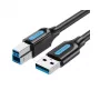 Kábel USB2.0 konektor samec na konektor samec/1,5 m čierny COQBG Vention