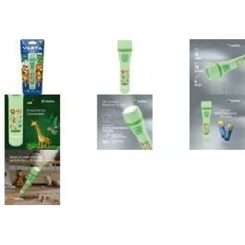 Ručná baterka Varta Kids Flashlight svetlozelená ABS PC 70 h výdrž batérie