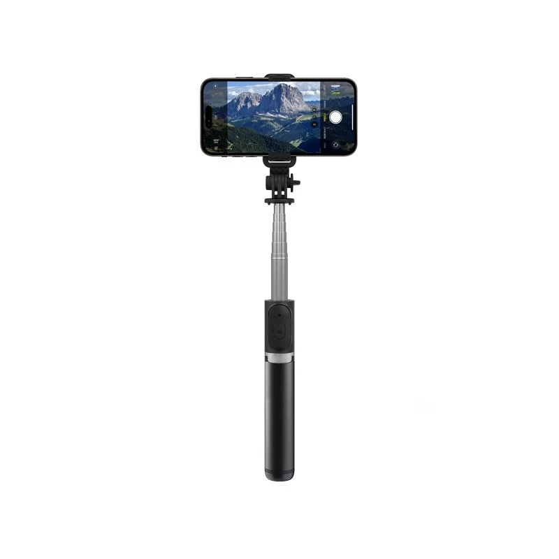 SelfieGo kompaktný selfie stick Bluetooth statív (20-101 cm) Crong CRGSGL1B