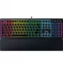 Razer Ornata V3, Mecha-membrane switches, 10 Razer Chroma RGB Lighting Zones, 1000 Hz Ultrapolling, Backlit keys, Soft-touch wrist rest - Nemecké rozloženie