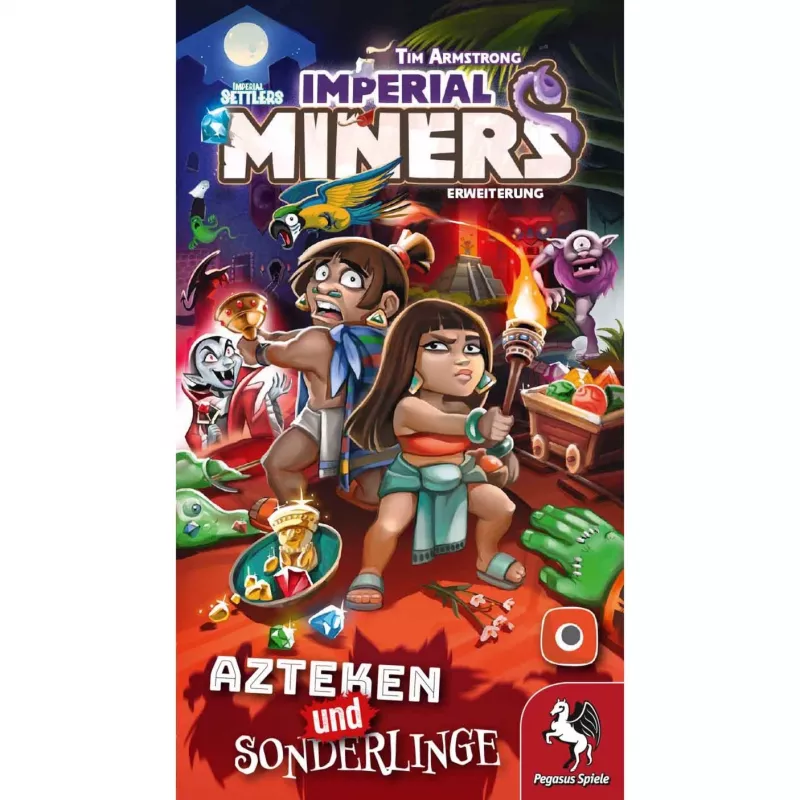 Imperial Miners: Aztekovia a podivíni, rozšírenie spoločenskej hry