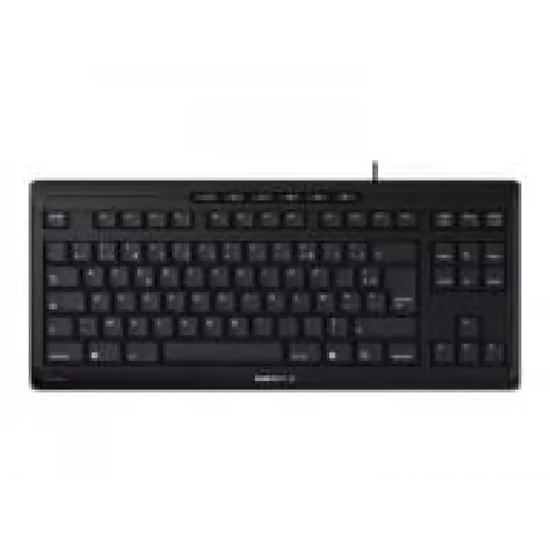 CHERRY STREAM TKL klávesnica Universal USB QWERTZ švajčiarska čierna