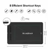 Grafický tablet XP-Pen DECO 01 V3 — 5080 lpi, 254 x 158,75 mm, čierny, USB (káblový & bezdrôtový)
