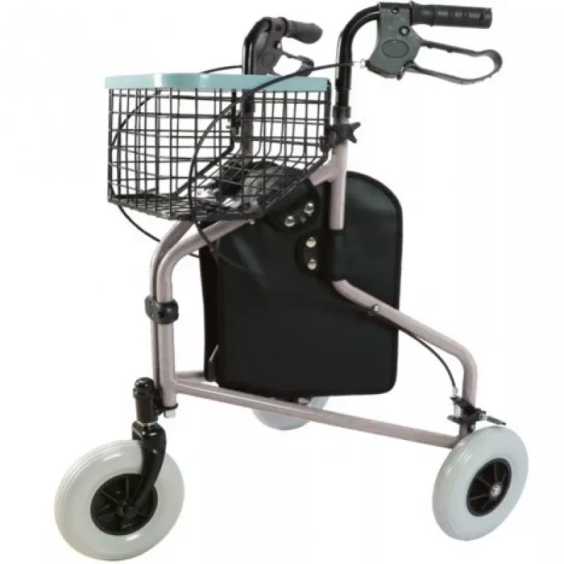 Trojkolkový rollator REHA FUND Barcelna RF-611, modrý
