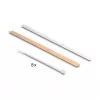 DeLOCK 67060 19-palcový patch panel typu D s odľahčením ťahu, 8 portov centrovaných, 1U, čierny
