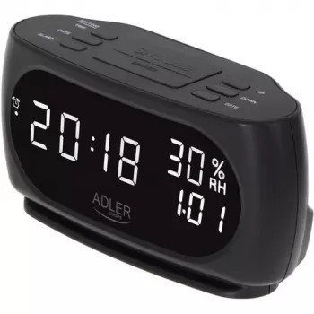 Adler AD 1186 budík digitálny budík čierny